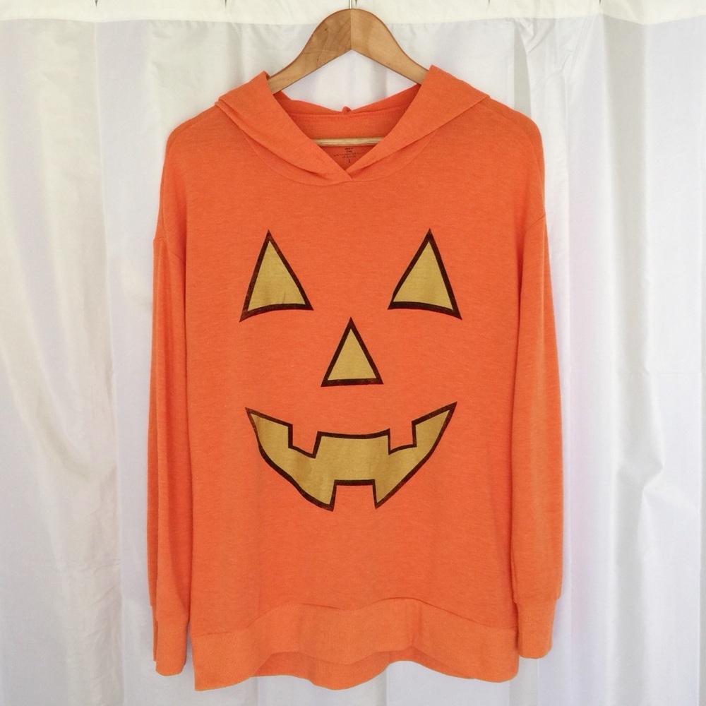 Pumpkin Glow in the Dark Hoodie Sweatshirt 🎃